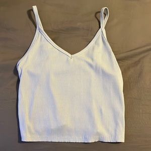 american eagle cropped tank top size S